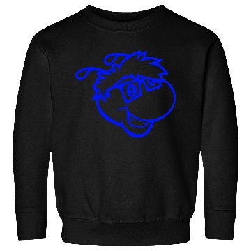 Discover Nerd Caterpillar Intelligent Geek Worm Glasses Fun Sweatshirts