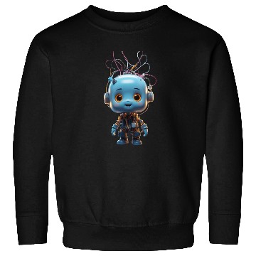 Discover Futuristic Robot Boy Sweatshirts Design