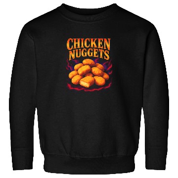 Discover Chicken Nuggets Favorite Food Weird 90s Nuggets Sweatshirts