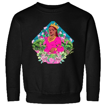 Discover Queen in pink and green  Sweatshirts