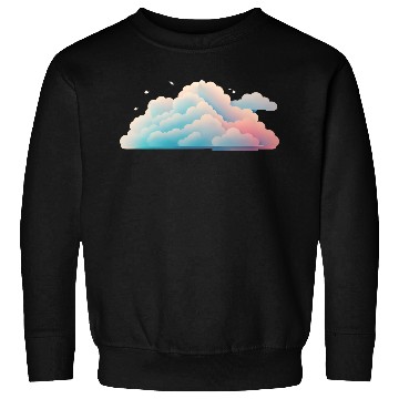 Discover Pastel Cloudscape Abstract Design Sweatshirts