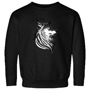 Discover My Pack Is Imaginary - Lone Wolf Sweatshirts