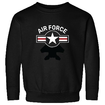 Discover Vintage Air Force Emblem Illustration Sweatshirts