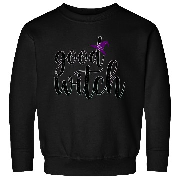Discover Magical Good Witch Script Design Sweatshirts