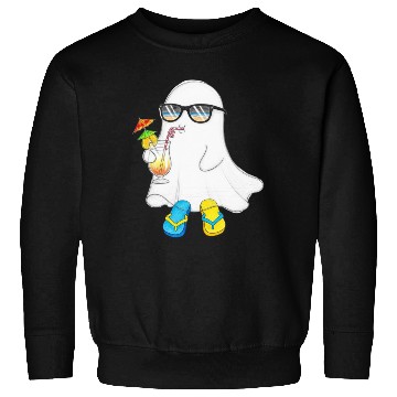 Discover Relaxed Ghost with Summer Vibes Sweatshirts