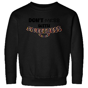 Discover Colorful Sweetness Script Design Sweatshirts