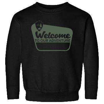 Discover Nature-Inspired Wilderness Trek Design Sweatshirts