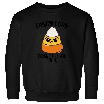 Discover Candy Corn Funny Halloween Sweatshirts