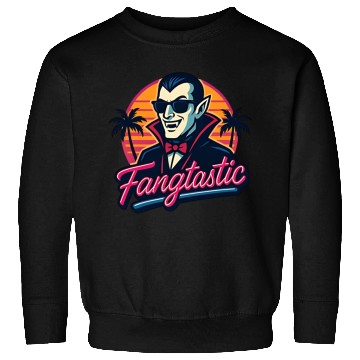Discover Fangtastic – Retro Vampire Neon Style Sweatshirts