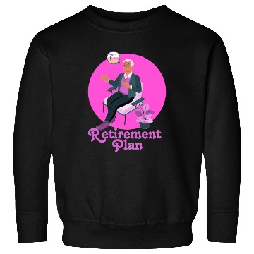 Discover Retirement Planning Illustration Sweatshirts