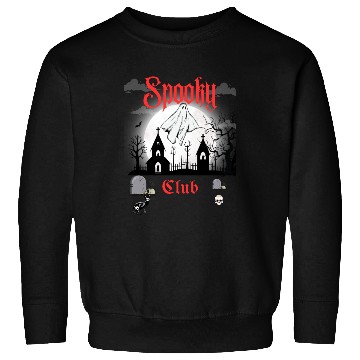 Discover Spooky Club – Gothic Graveyard V Sweatshirts