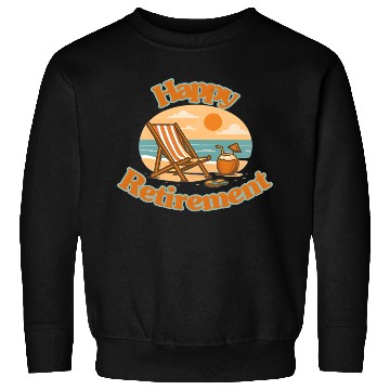 Discover Retirement Relaxation Sunset Design Sweatshirts