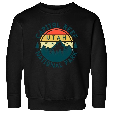 Discover Capitol Reef National Park Utah Nature Hiking Sweatshirts