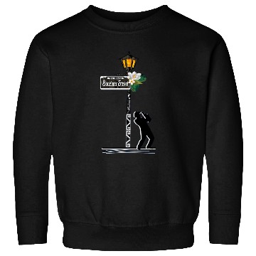 Discover Bourbon Street Saxophonist 2 Sweatshirts