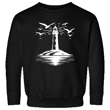 Discover Lighthouse Tattoo Coastal Light For Coastguards Sweatshirts