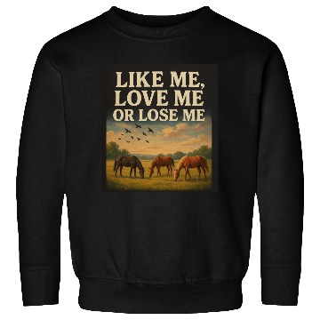 Discover Horse Freedom Inspirational Design Sweatshirts
