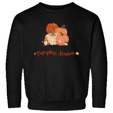 Discover Autumn Pumpkin Harvest Illustration Sweatshirts