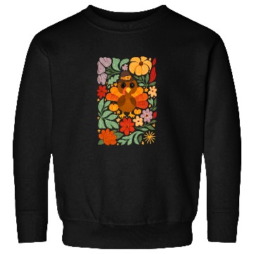 Discover Festive Harvest Thanksgiving Turkey Sweatshirts
