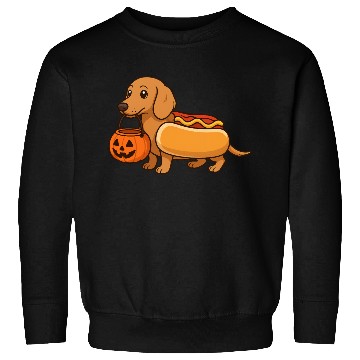 Discover Hot Dog Dachshund Halloween Sweatshirts