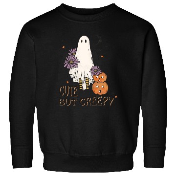 Discover Cute but Creepy Ghost Sweatshirts