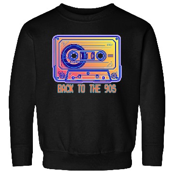Discover Back to the 90s Retro Cassette Tape Sweatshirts