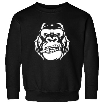 Discover Bold Gorilla Reflection Design Sweatshirts