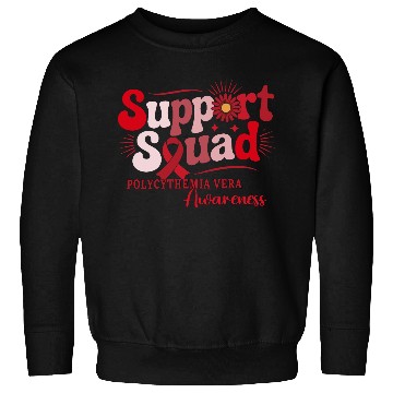 Discover Polycythemia Vera Support Squad Design Sweatshirts