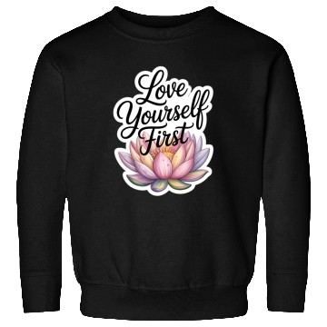 Discover Inspirational Lotus Floral Affirmation Sweatshirts
