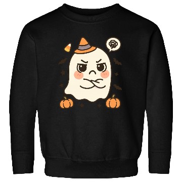 Discover Cute Ghost with Halloween Pumpkins Sweatshirts