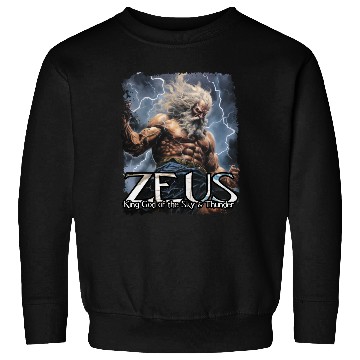 Discover Zeus Thunder God Sweatshirts