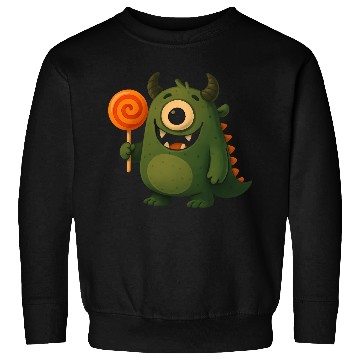 Discover Whimsical Monster with Lollipop Sweatshirts