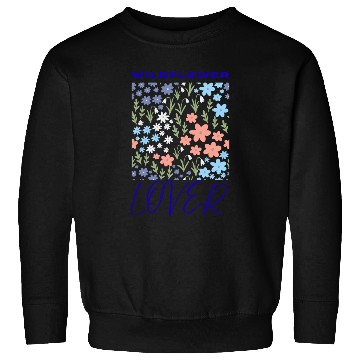 Discover Wildflower Lover Floral Design Sweatshirts