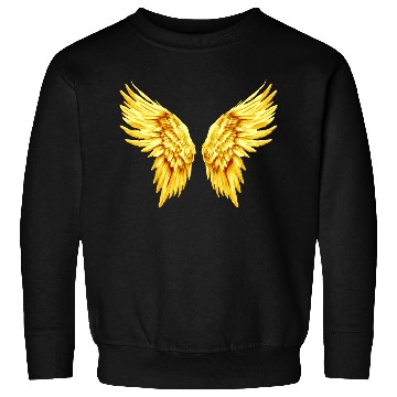Discover Golden Angel Wings  Sweatshirts