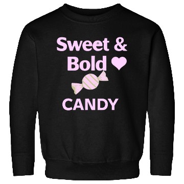Discover Sweet & Bold  Candy Galaxy Neon Sweatshirts Design