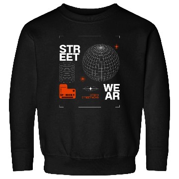 Discover Futuristic Urban Streetwear Graphic Sweatshirts