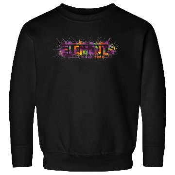 Discover Colorful Abstract Elements Splash Sweatshirts