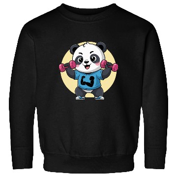 Discover Panda Gym Workout Sweatshirts