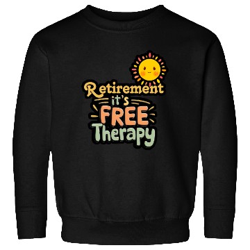 Discover Retirement Humor Sun Illustration Sweatshirts