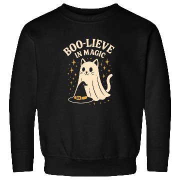 Discover Enchanting Cat in Magic Costume Sweatshirts