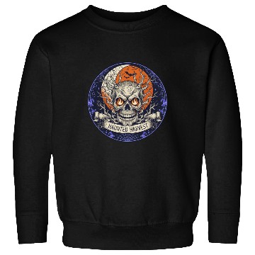 Discover Haunted Harvest Halloween Design Sweatshirts