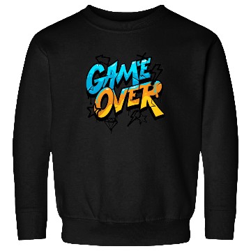 Discover Graffiti Style Game Over Design Sweatshirts