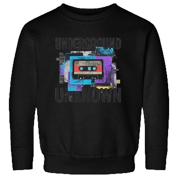 Discover Underground Cassette Tape Urban Art Sweatshirts
