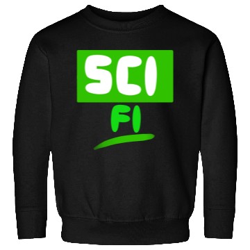 Discover Sci-fi typography for science fiction lovers  Sweatshirts