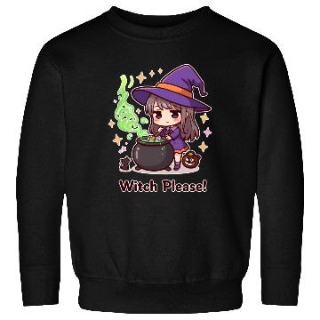 Discover Cute Witch Cauldron Adventure Sweatshirts