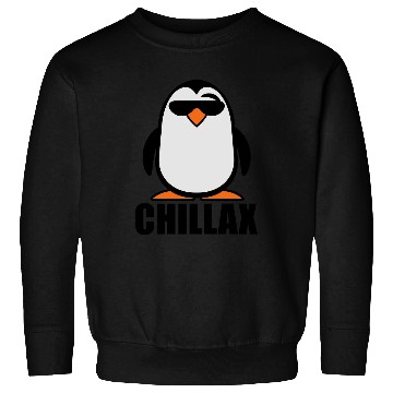Discover Chillax Penguin Sweatshirts
