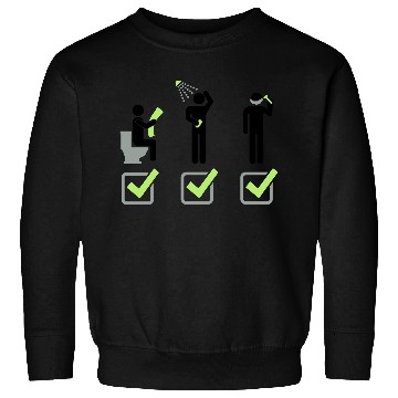 Discover Shit Shower Shave Sweatshirts