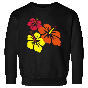 Discover hibiscus triple Sweatshirts