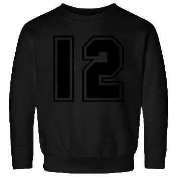 Discover College jersey letter 12 Sweatshirts