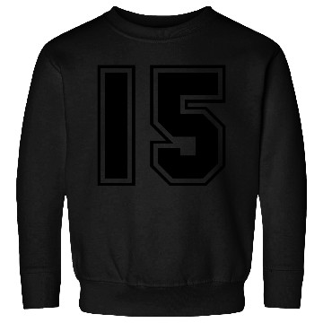 Discover College jersey letter 15 Sweatshirts