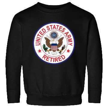 Discover Army Retired Sweatshirts